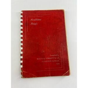 Mealtime Magic Hamilton Schools Kitchen 1954 Vintage Antique Collectible Book